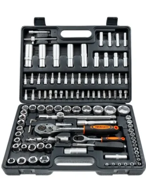 Gola sada 1/4" a 1/2", pro hobby využití, 108 dílů - MojeDílna Prémiový