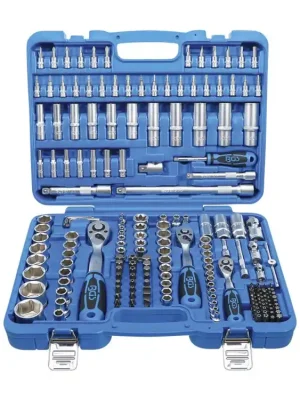 Víkendová Akce Gola sada 1/4”, 3/8”, 1/2”, šestihranné hlavice, 192 ks - BGS 2243 - MojeDílna