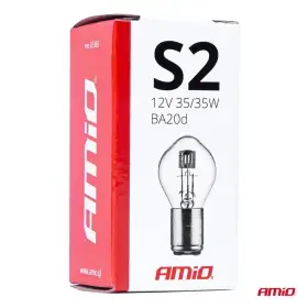 AMIO Halogenové žárovky S2 12V 35/35W BA20d Horká Nabídka