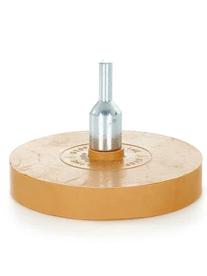 Gumový kotouč na odstranění lepidla - jemný, 90 mm, včetně adaptéru do vrtačky - MojeDílna Objednat Nyní