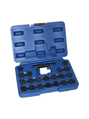 Exkluzivní Hlavice na bezpečnostní šrouby kol VAG 1/2", sada 22 ks - ASTA - MojeDílna