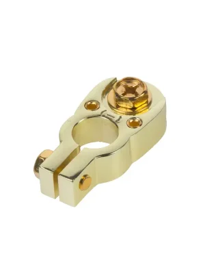 Časově Omezené Zlacená svorka (-) pólu baterie (2 in) 2x8,5 mm2