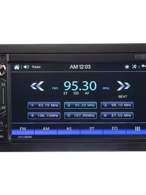 2DIN autorádio s 6,9" LCD, CarPlay, Bluetooth, USB, microSD, multicolor Odeslání Ihned