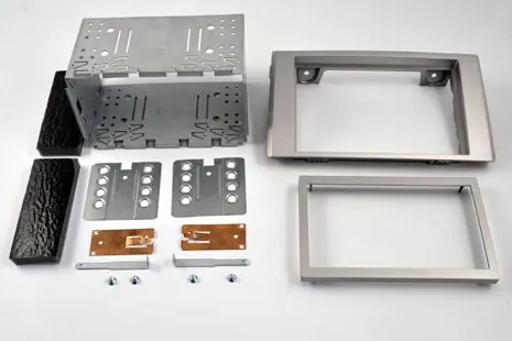 2DIN redukce pro Iveco Daily 2009- stříbrný Nejlepší Cena