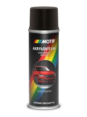 Motip Barva Škoda černá mat 200ml (SD0199.2) Vysoce Kvalitní
