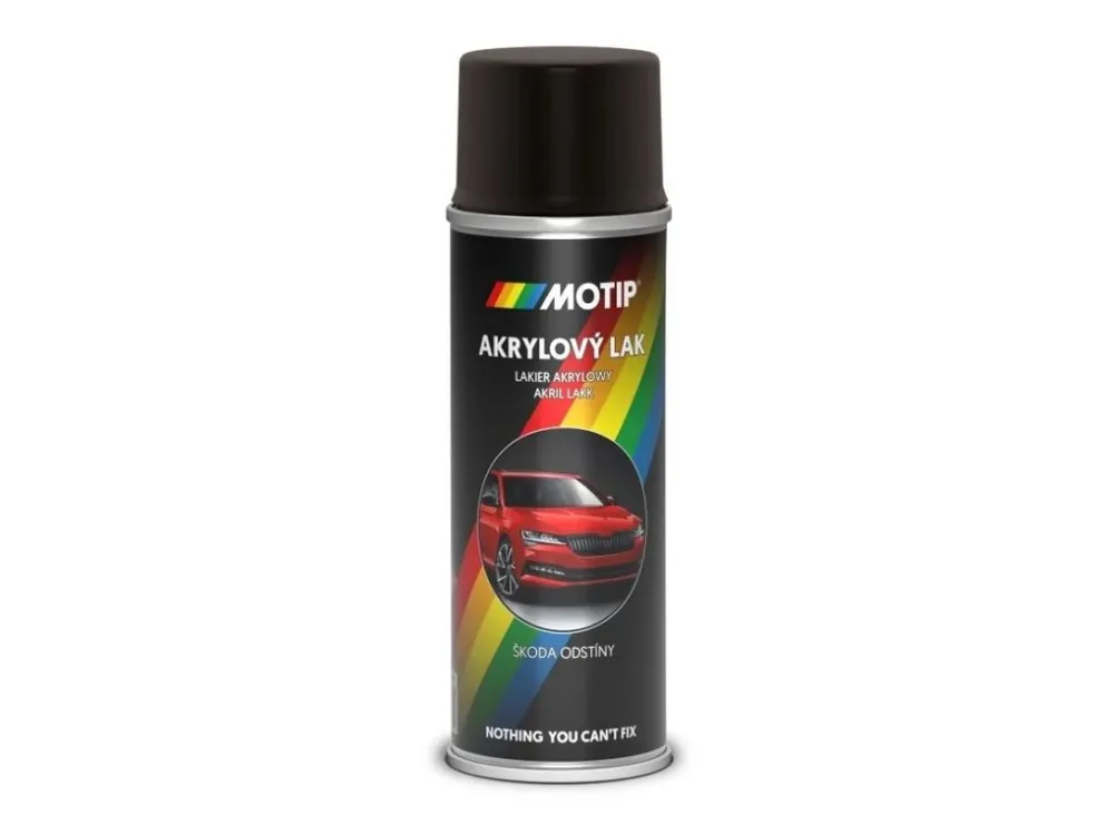 Motip Barva Škoda černá mat 200ml (SD0199.2) Vysoce Kvalitní